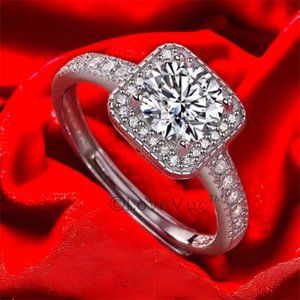 Certified 1ct. t.w. Diamond Halo Engagement Wedding Ring